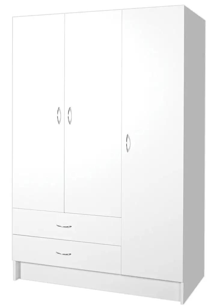 Faulkner 3 Door 2 Drawer Wardrobe Unit 1200mm