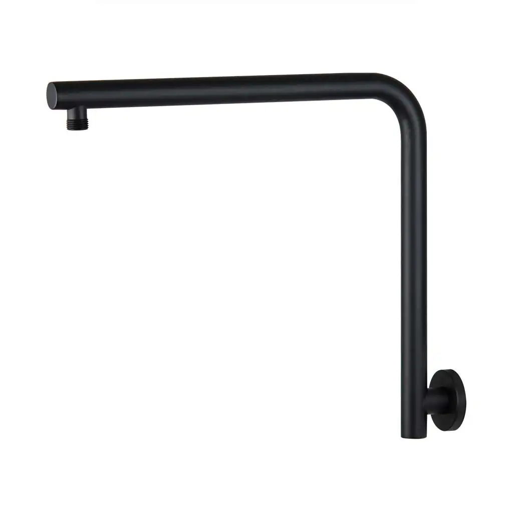 MIXX Matcha High Rise Shower Arm Matte Black 380mm