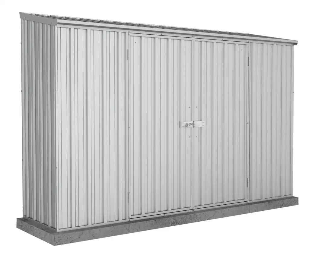 Absco Economy Shed Skillion Roof W3.0 x D0.78 x H1.95m