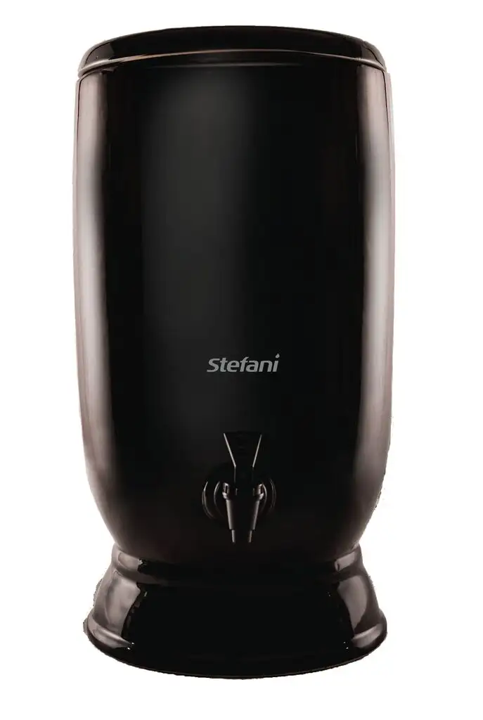 Stefani Porcelain Water Purifier Black 12L