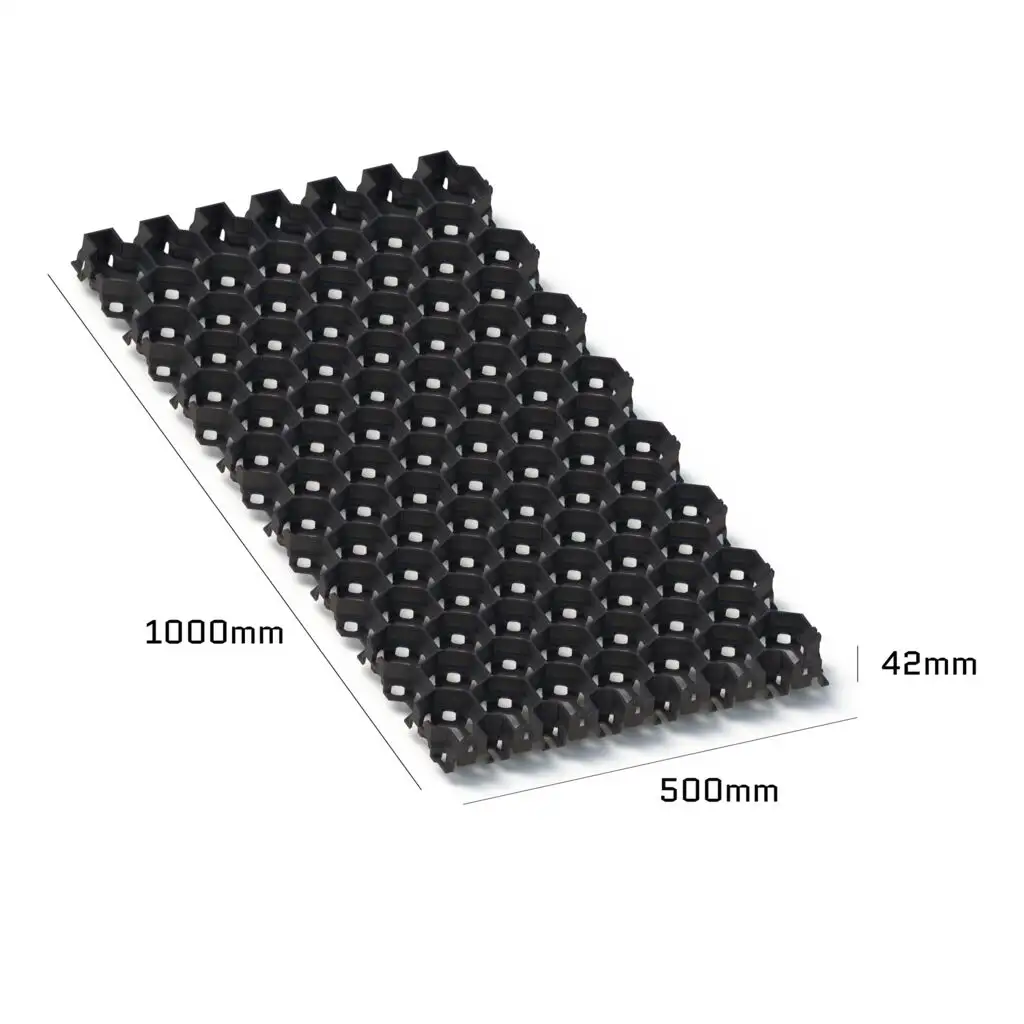 Geohex Plastic Paver 0.5 x 1m