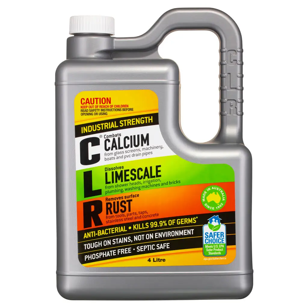CLR Calcium Limescale and Rust Remover 4L