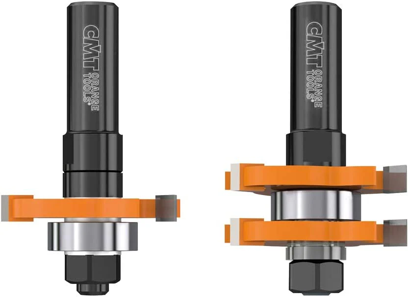 CMT 800.626.11 2-Piece Tongue & Groove Set, 1/2-Inch Shank