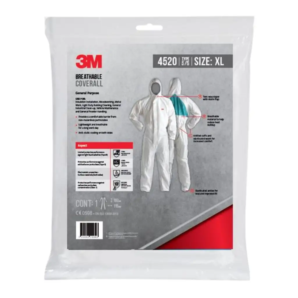 3M Disposable Protective Coveralls XL