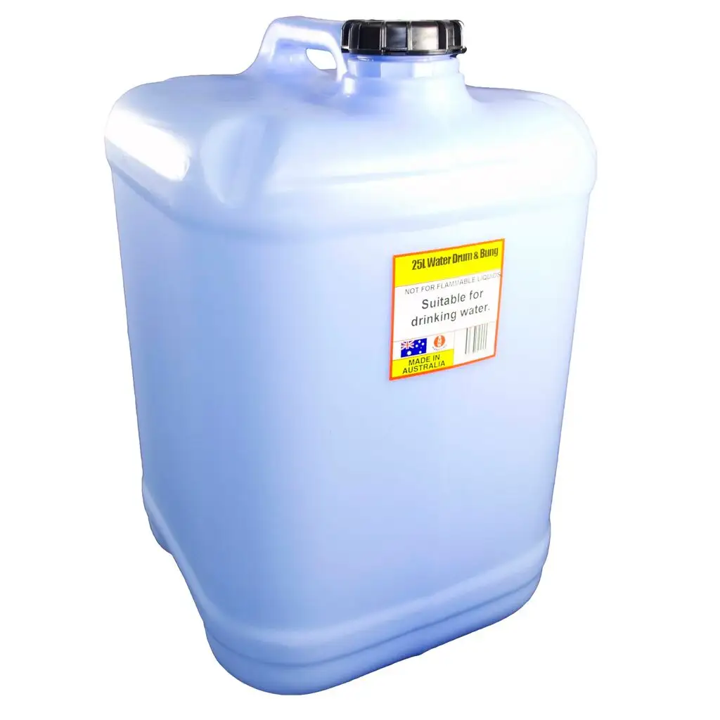 Icon Plastic Water Container Drum with Bung Plug 25L