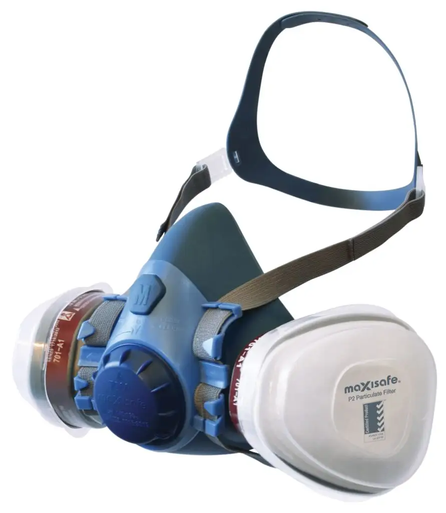 Half Dust Mask Package With ABEK Cartridge P2 Prefilter & Holder Medium