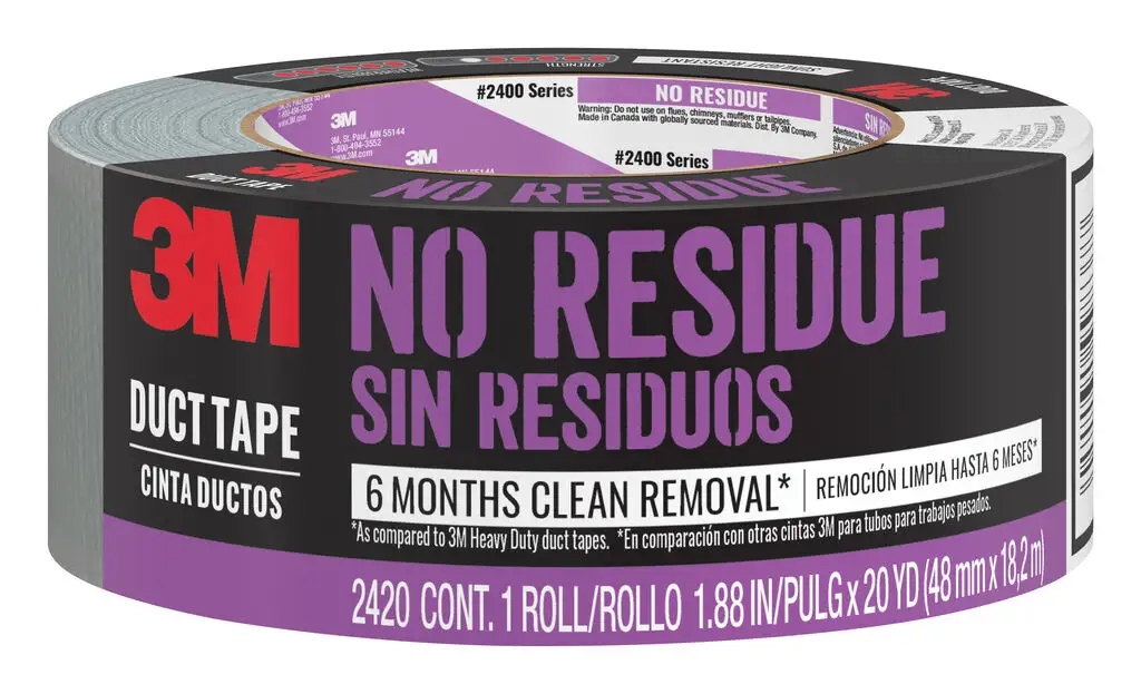 3M Duct Tape No Residue 48mm x 18.2m