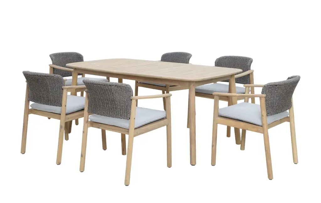 Freeport 6 Seater Timber Dining Setting