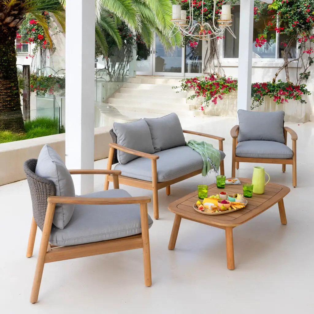 Freeport 4 Seater Timber Lounge Set