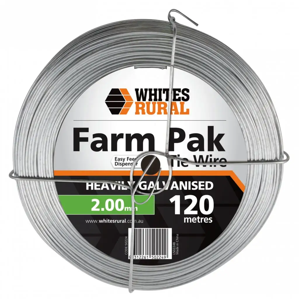 Farm Pak Tie Wire Heavenly Galvanised 2mm x 120m