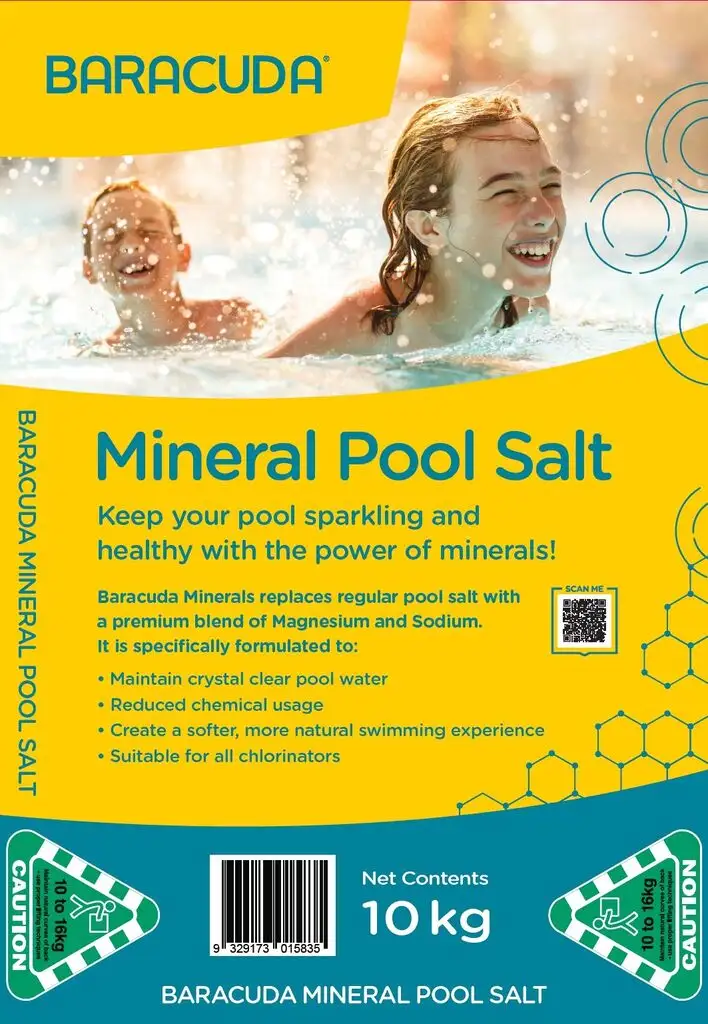 Baracuda Mineral Pool Salt 10kg
