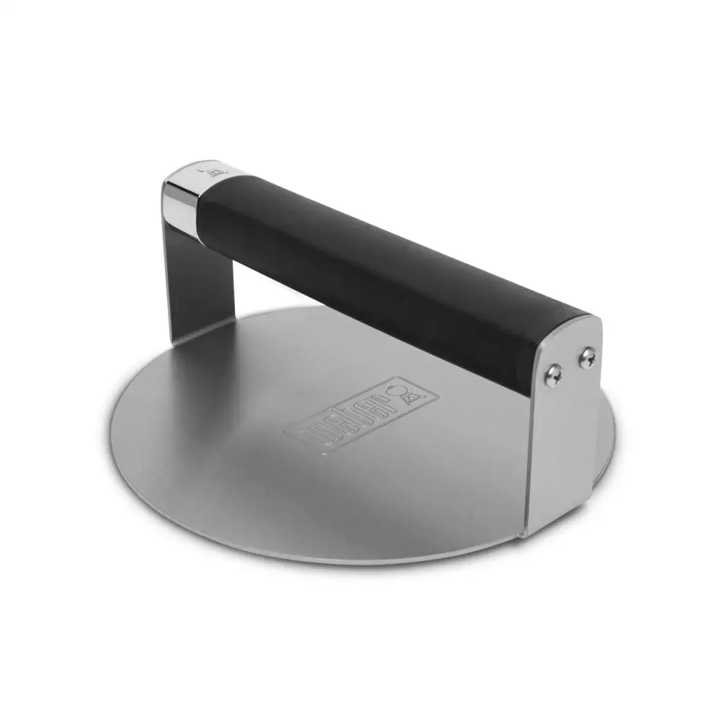 Weber BBQ Slate Griddle Smashed Burger Press