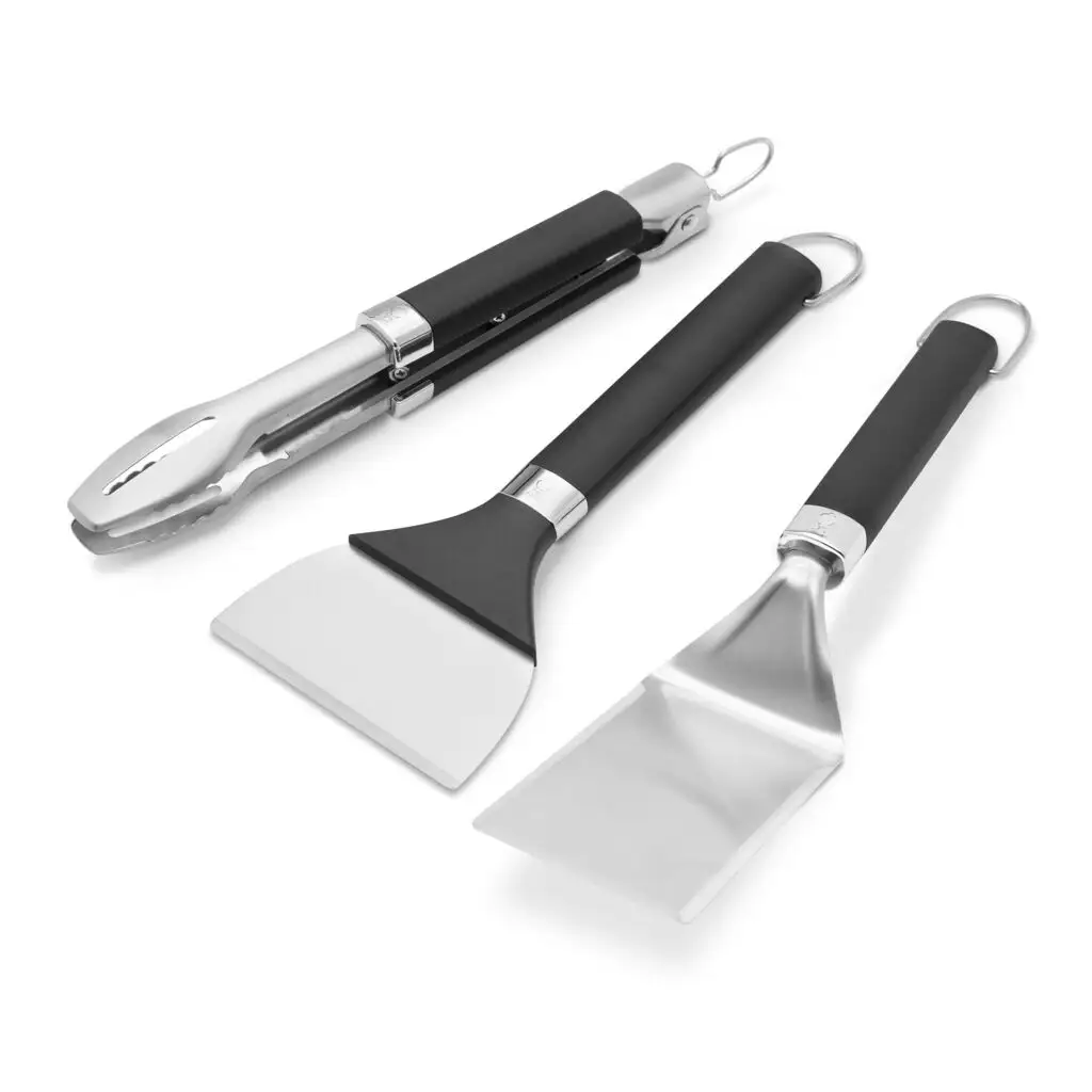 Weber BBQ Slate Portable Griddle Tool Set