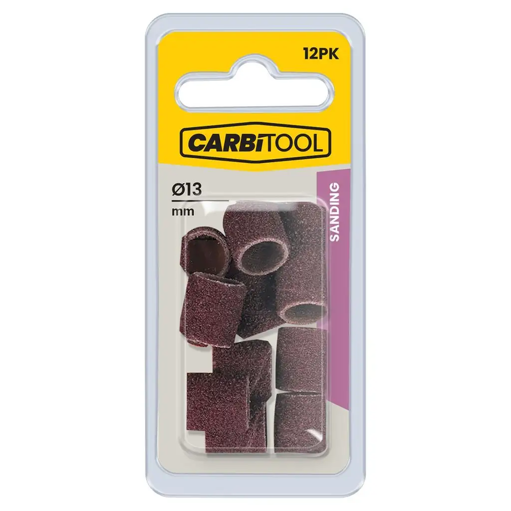 Carb-I-tool Sanding Band 13mm 120g - 12 Pack
