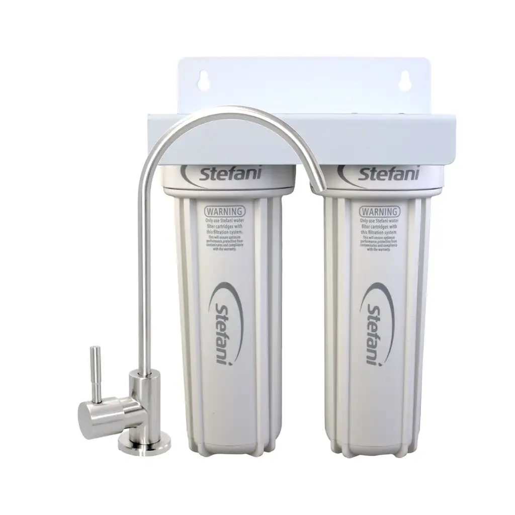 Stefani Water Filtration Under Counter Twin Lead Free UCFA-02-LF