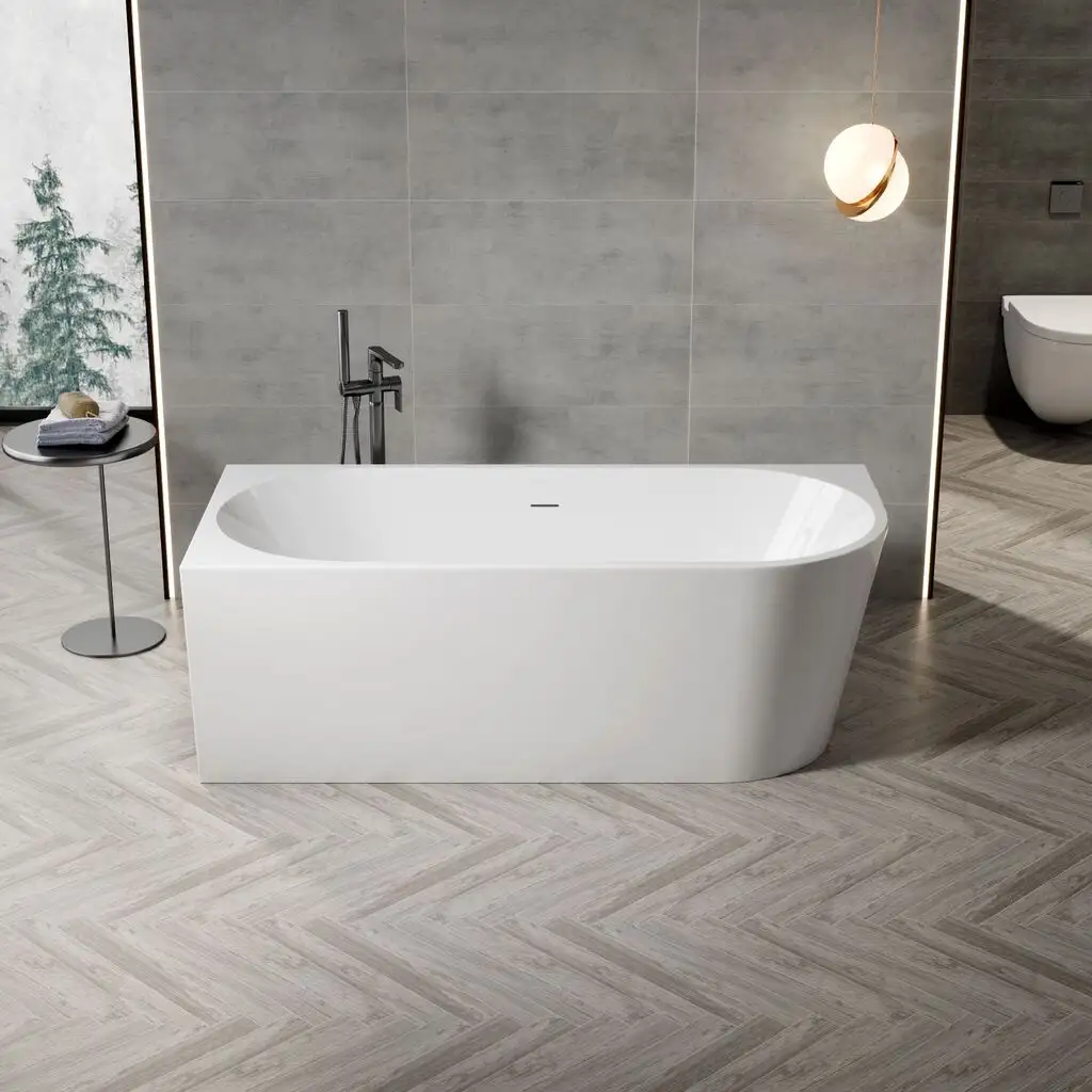 Zumi Mila Bathtub Corner Left 1700mm BT6845-1700L