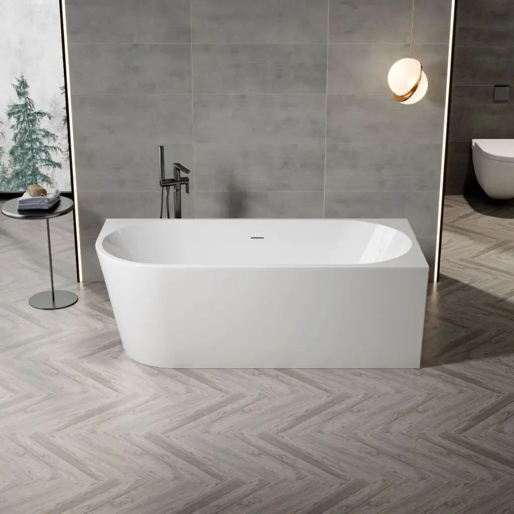Zumi Mila Bathtub Corner Right 1700mm BT6845-1700R