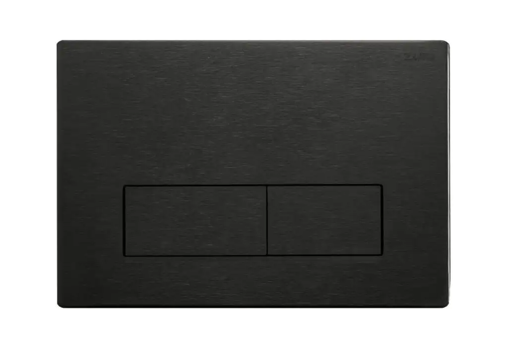 Zumi Push Plate Square Stainless Steel Gun Metal G31000121GM
