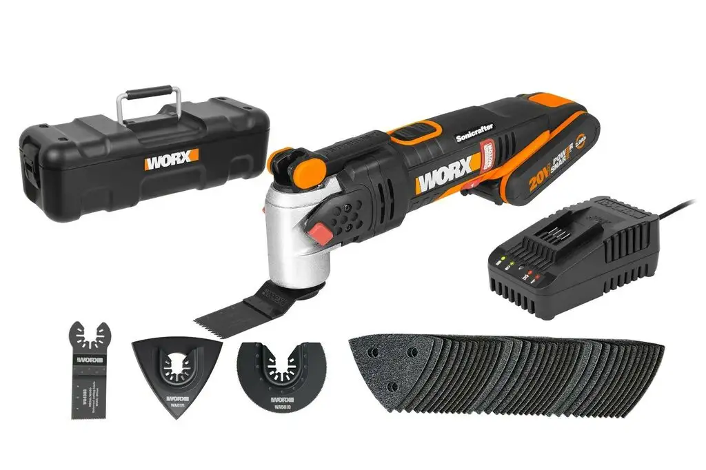 WORX 20V NITRO Brushless Oscillating Multi Tool Kit WX693