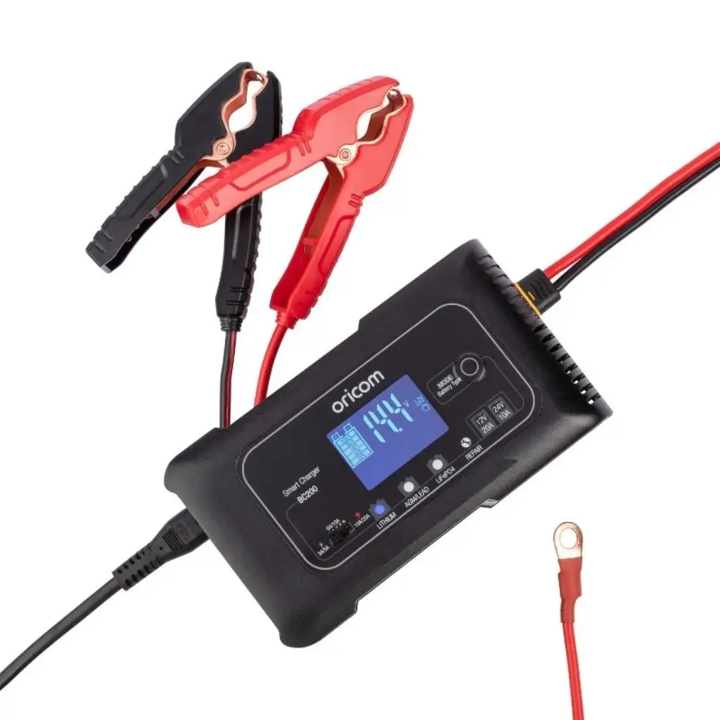 Oricom 20A Battery Charger & Maintainer BC200