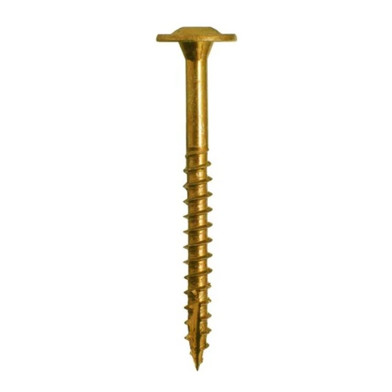 GRK Screws 10083 #8x3-1/8 Star Drive Washer Head Climatek Steel Low Profile Cabinet Screws, 1,000/Box