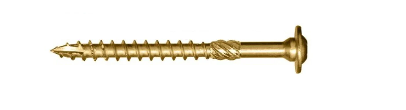 GRK Screws 10221 5/16x3-1/8 Star Drive Washer Head Climatek Coated Steel RSS Rugged Structural Screws, 500/Box