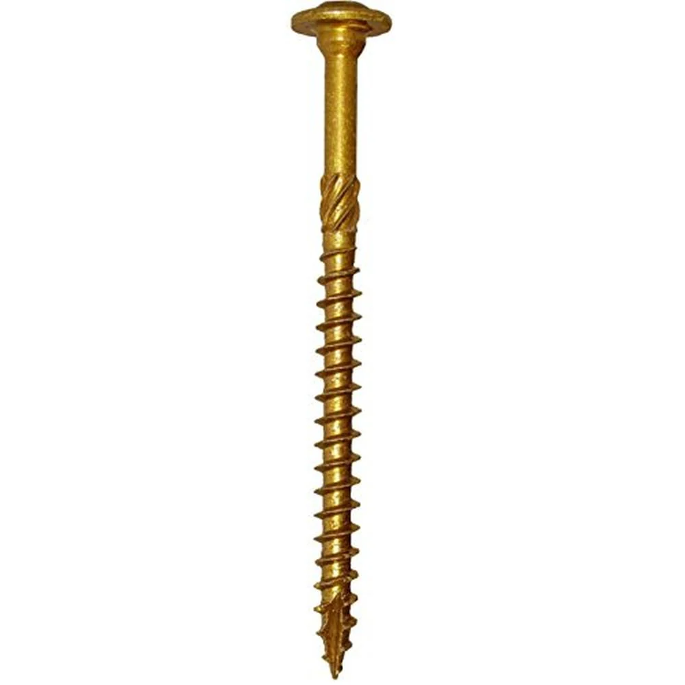GRK Screws 12299 3/8x12 Star Drive Washer Head Climatek Coated Steel RSS Rugged Structural Screws, 50/Box