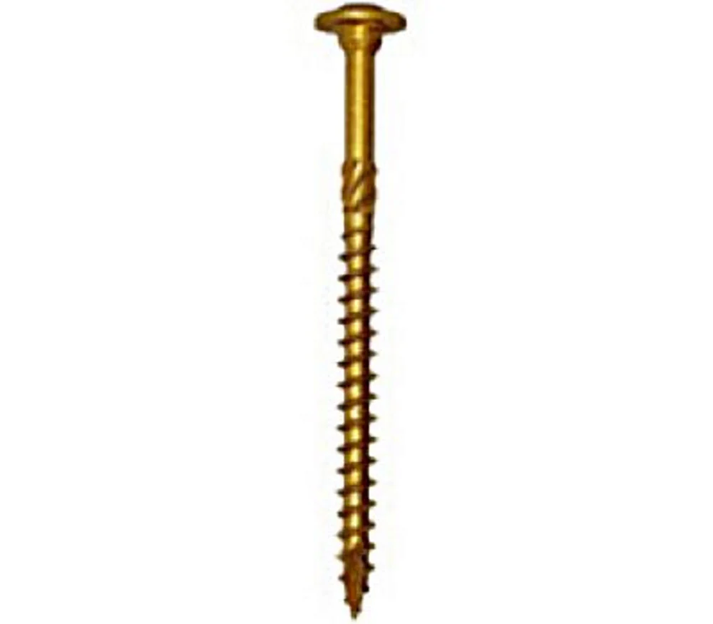 GRK Screws 12307 3/8x14-1/8 Star Drive Washer Head Climatek Coated Steel RSS Rugged Structural Screws, 50/Box