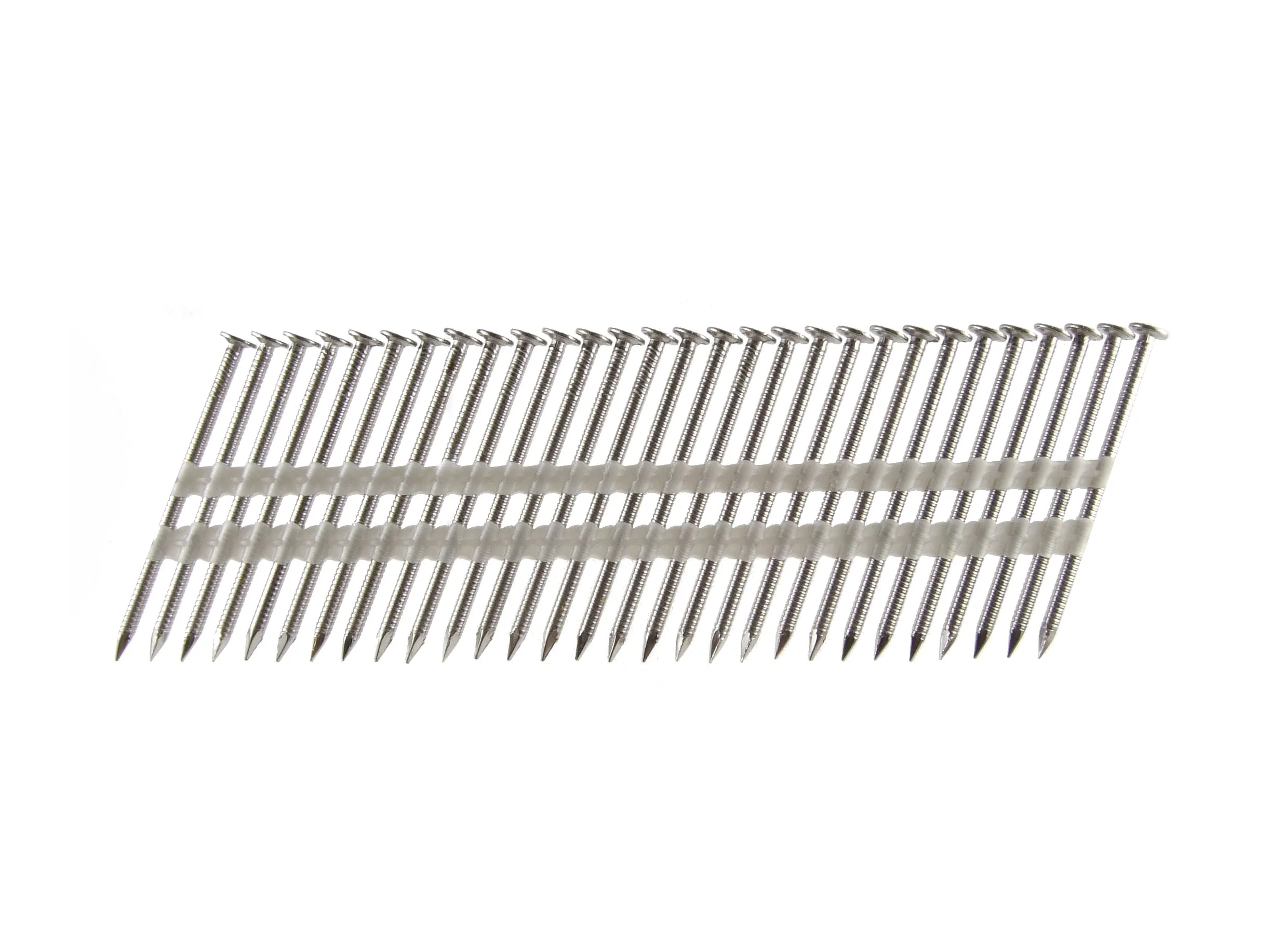 B&C Eagle A3X131RSS/22 Round Head 3-Inch x .131 x 22 Degree S304 Stainless Steel Ring Shank Plastic Collated Framing Nails (500 per box)