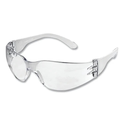 Sellstrom S70731 X300 Series Protective Eyewear Safety GlassesClear LensPolycarbonateHard CoatingClear Frame
