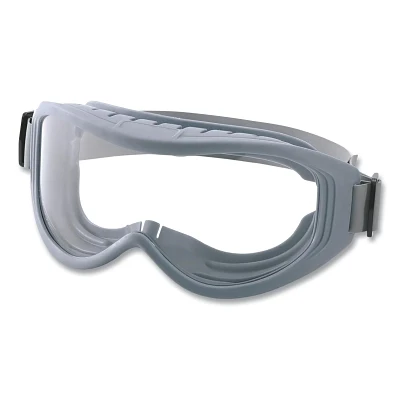 Sellstrom S80231 Odyssey II Series Clean Room GoggleOne SizeClear LensBlue FrameTop-VentedUncoatedLatex Free Neoprene