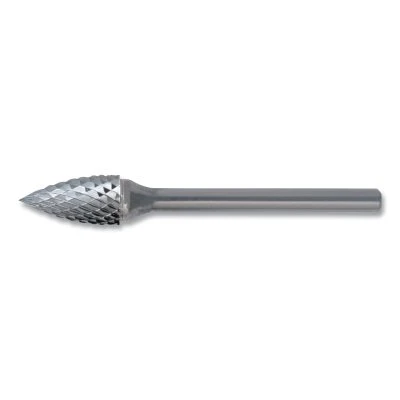 Cle-Line C10040 1849 General Purpose Solid Carbide Bur1/8 in dia A Shank3/8 in L CutSG-43Standard Cut