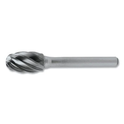 Cle-Line C10052 1851 General Purpose Solid Carbide Bur1/8 in dia A Shank7/32 in L CutSE-41Double Cut