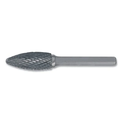 Cle-Line C10072 1854 General Purpose Solid Carbide Bur1/8 in dia A Shank1/4 in L CutSH-41Double Cut