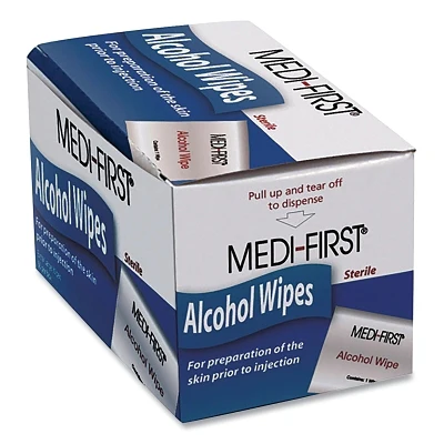MEDI-FIRST 22133 Alcohol Prep-Pad Wipe1-1/8 in WBox