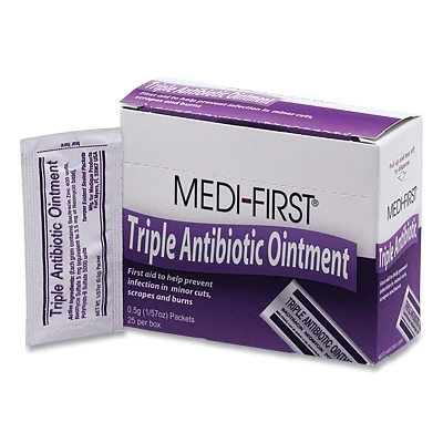 MEDI-FIRST 22373 Triple Antibiotic Ointment0.5 gPacket