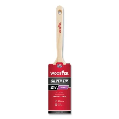 Wooster 52200024 Silver Tip Paint Brushes2-1/2 in WPolyesterwood handle