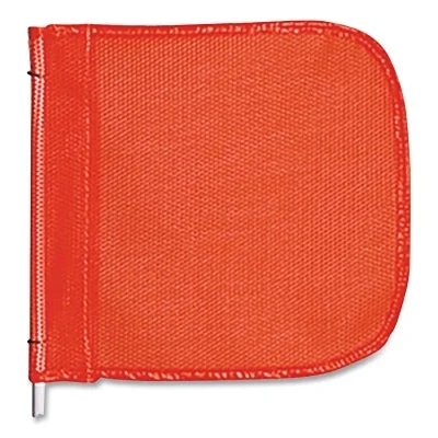 Checkers FS9024-O Replacement Warning Whip Flag12 in x 11 inOrange