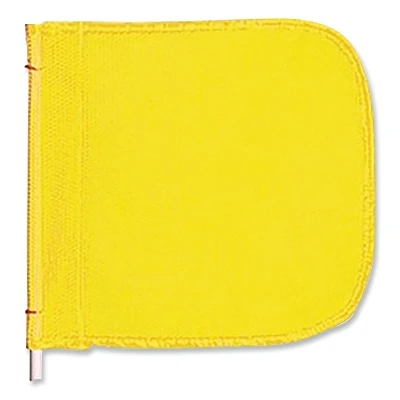 Checkers FS9024-Y Replacement Warning Whip Flag12 in x 11 inYellow