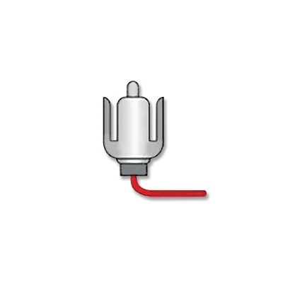 Checkers FS9028 Warning Whip Miscellaneous PartHot Plug with 12 in Hot Wire Pigtailfor Lighted Whips