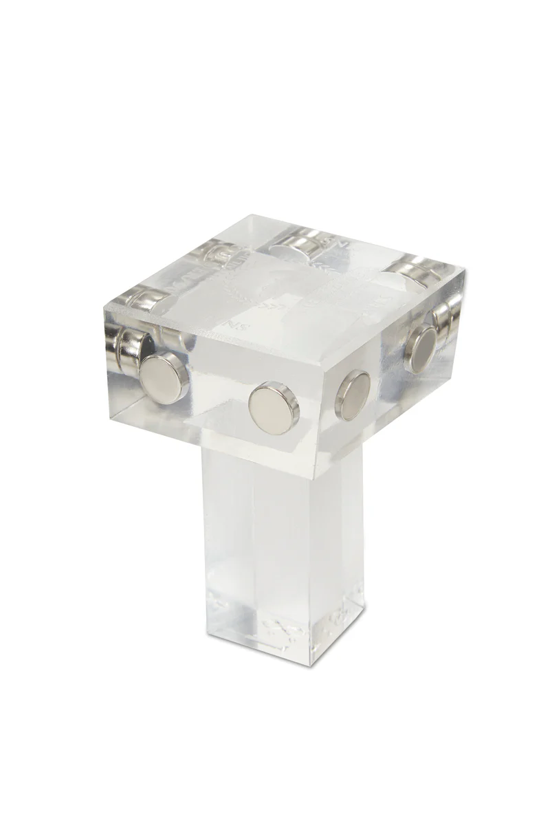 8:1 Clear Urethane Katz-Moses Magnetic Dovetail Jig and 90 Degree Crosscut GuideNOW WITH BIGGER STRONGER MAGNETS