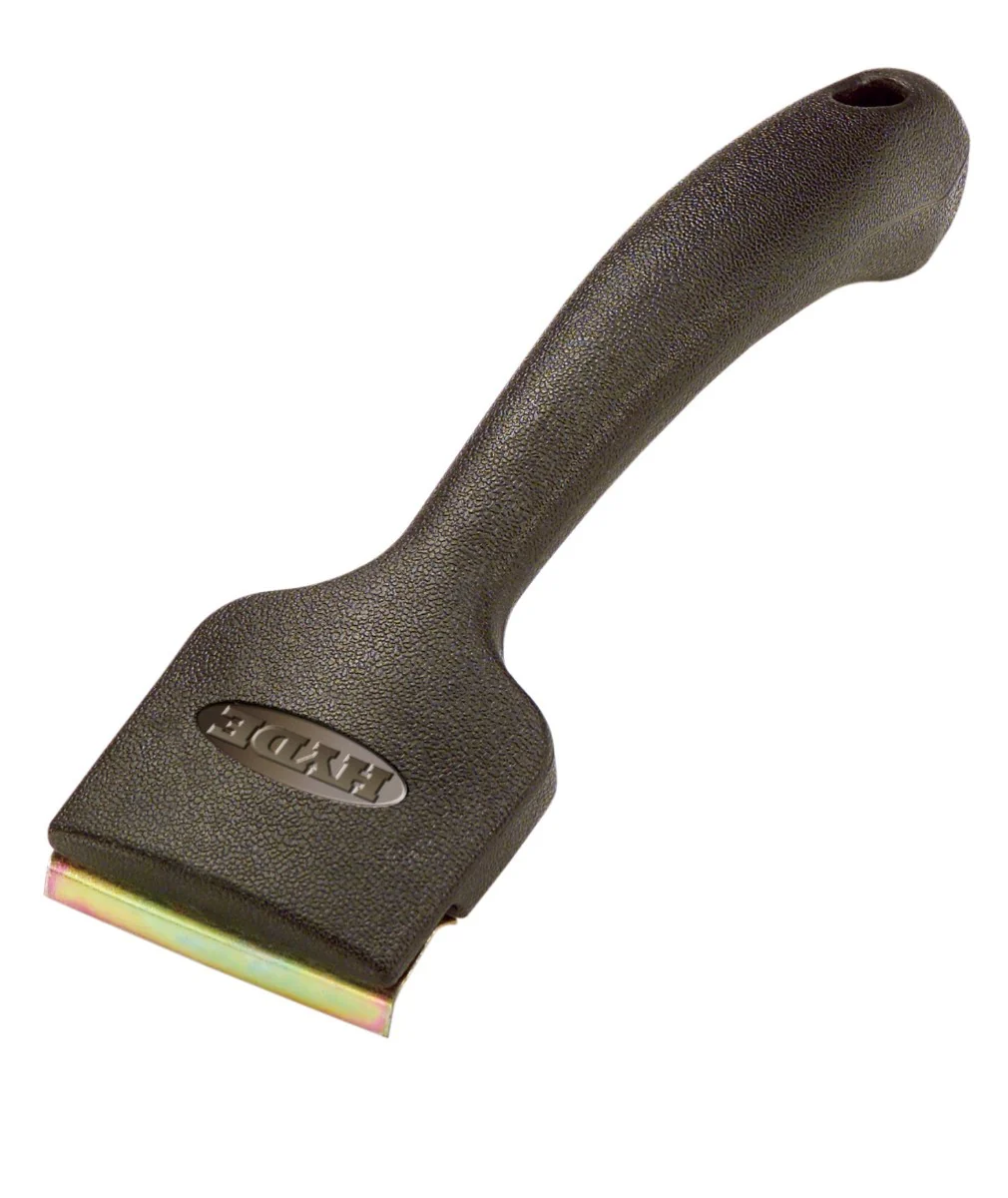 2-Edge, 2-1/2" Black & Silver Lifetime Pull Scraper