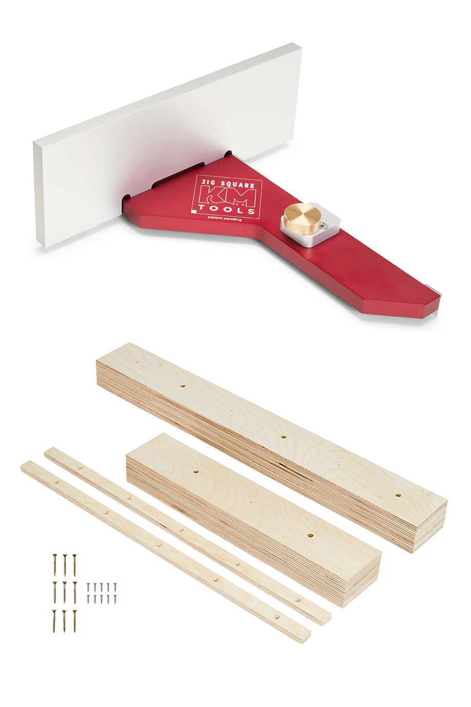 Katz-Moses Jig Square and Crosscut Sled Kit Bundle