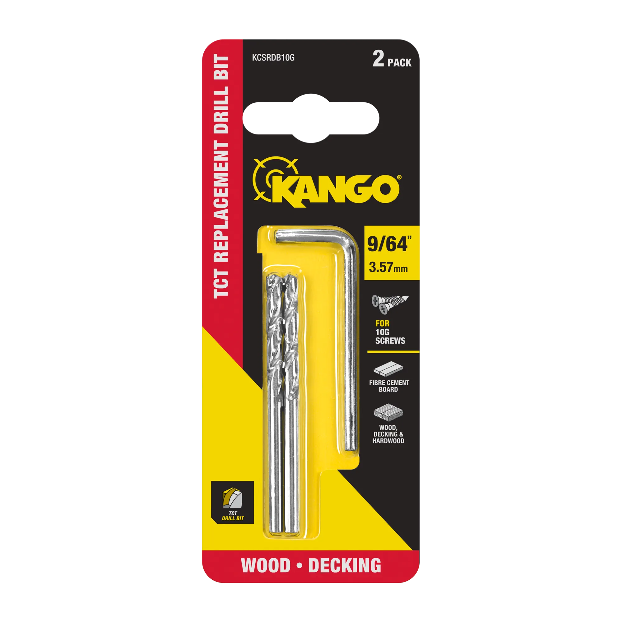 10G 9/64" Replacement TCT Drill Bits