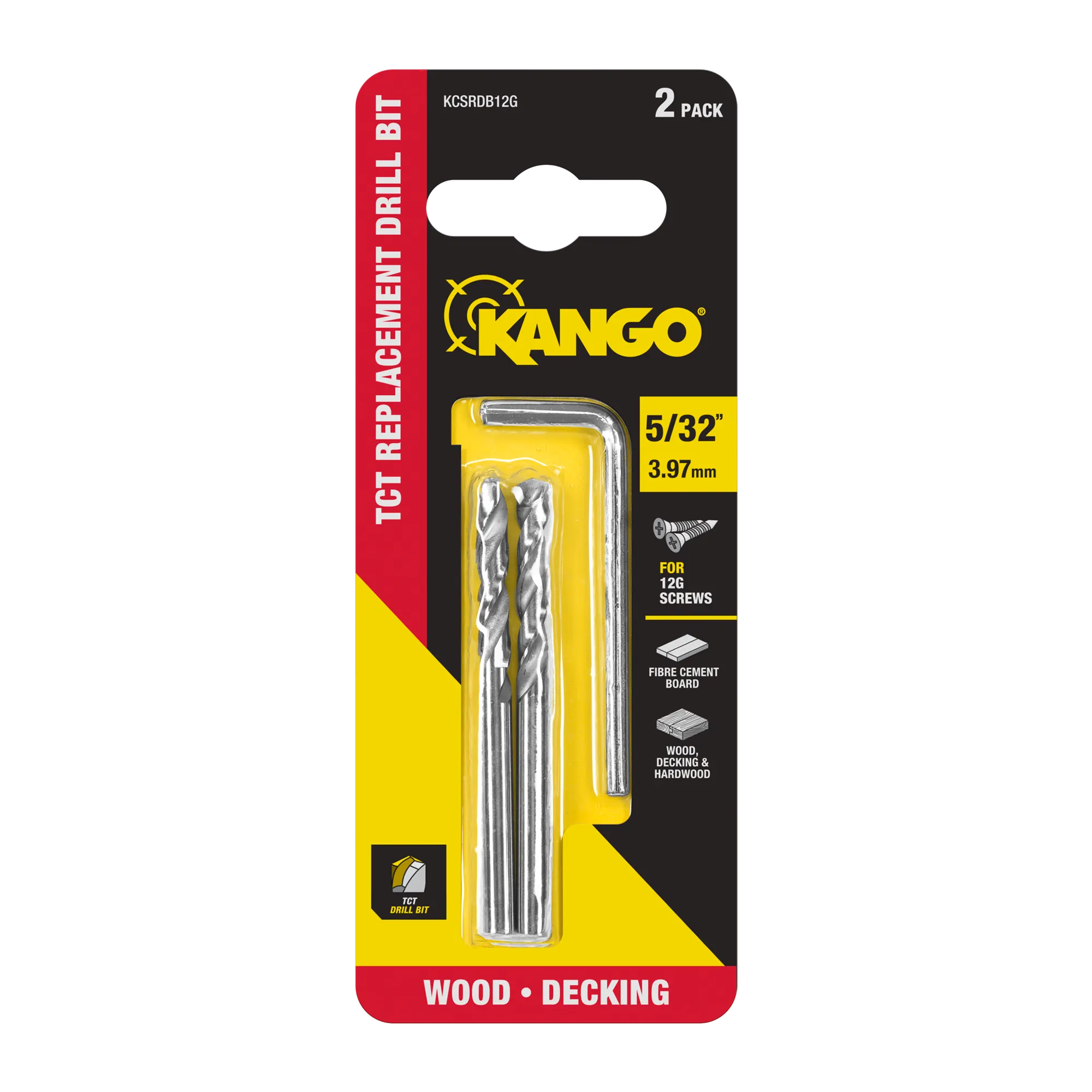 12G 5/32" Replacement TCT Drill Bits