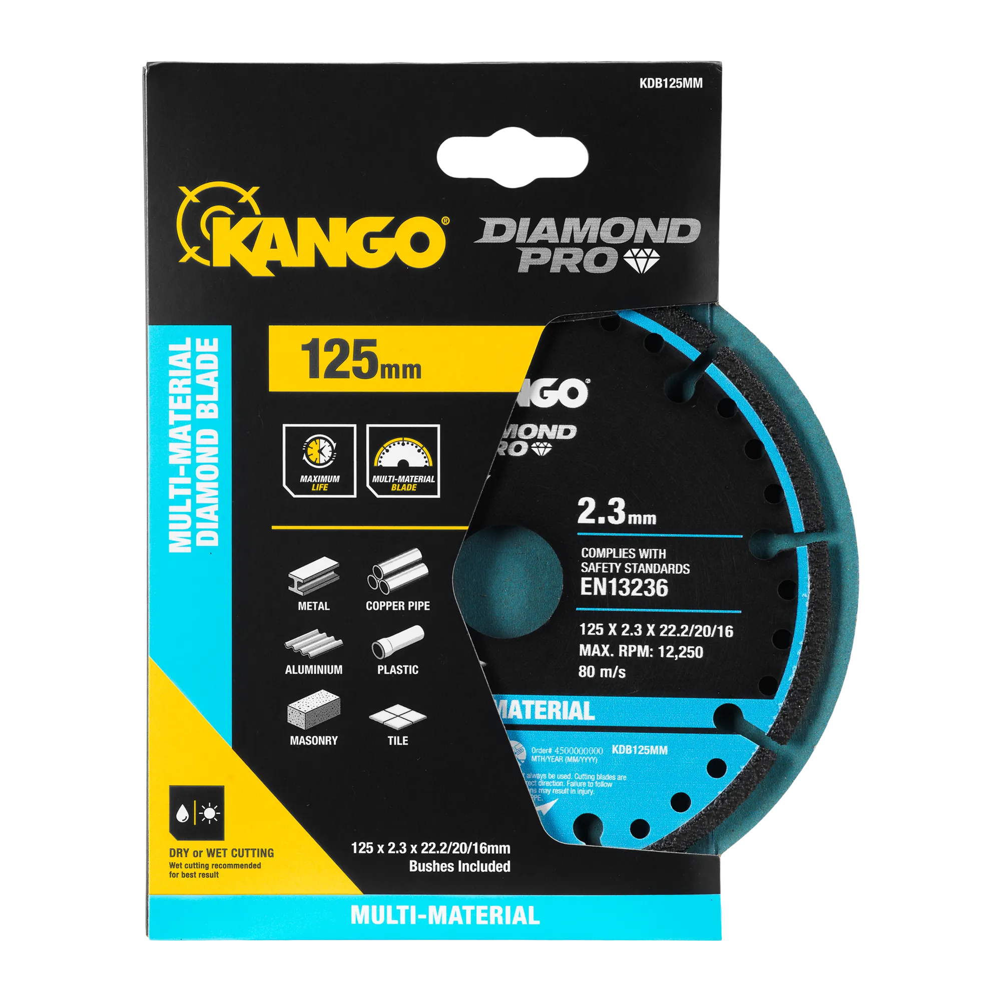 125mm Multi-Material Diamond Blade