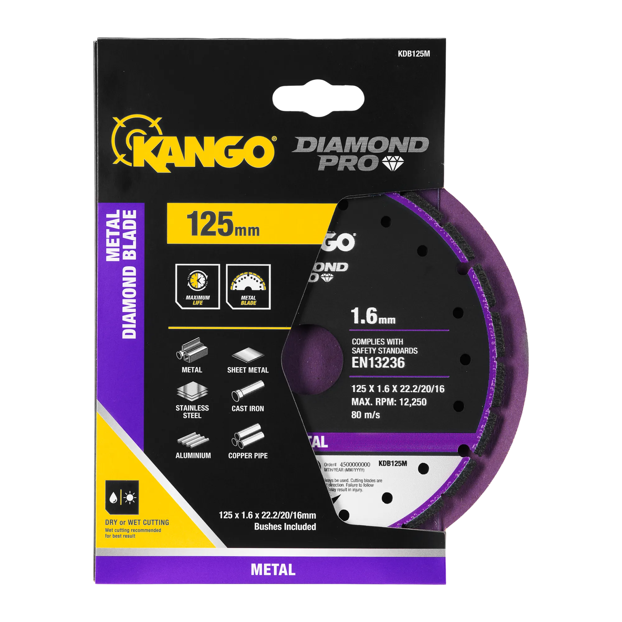 125mm Metal Diamond Blade