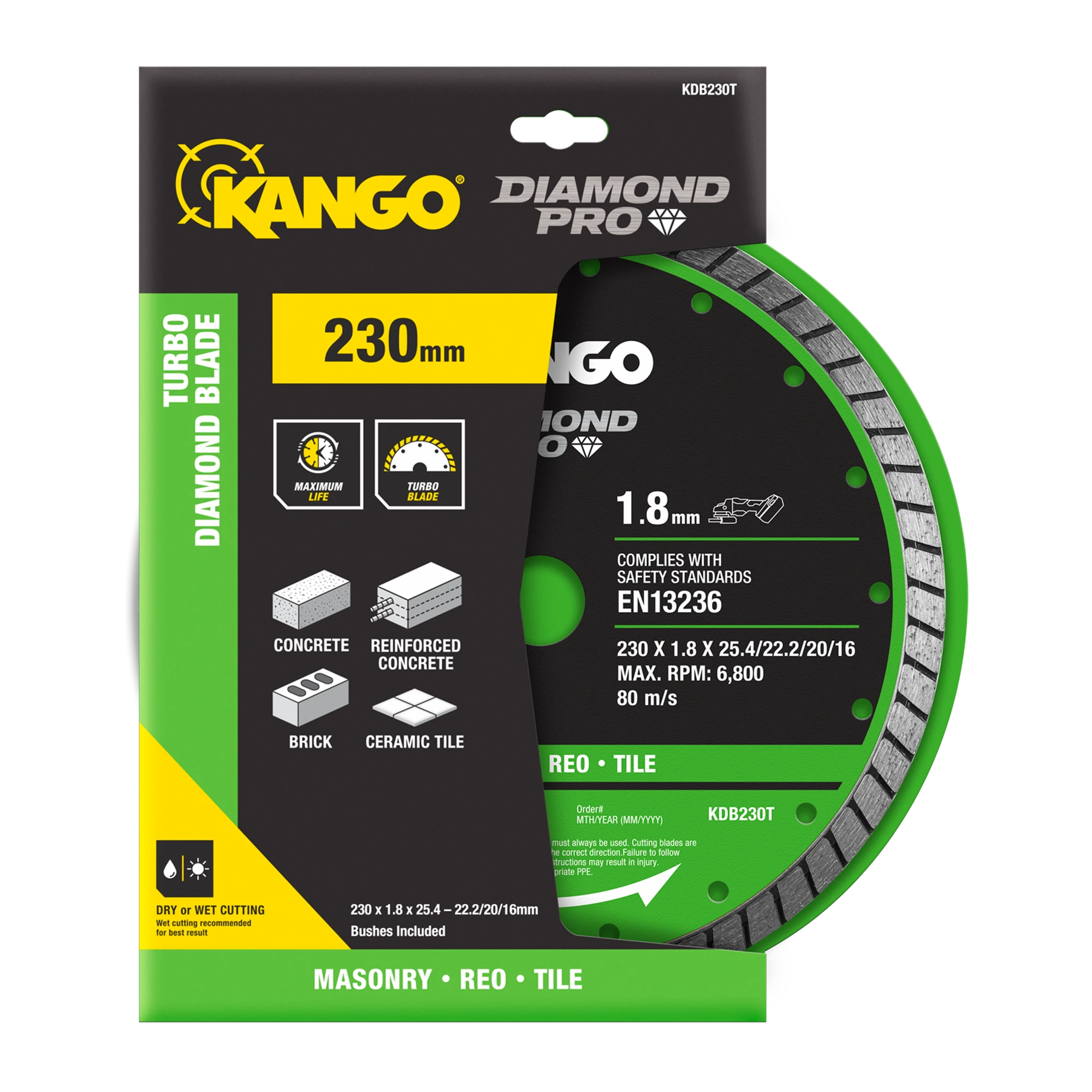 230mm Turbo Diamond Saw Blade