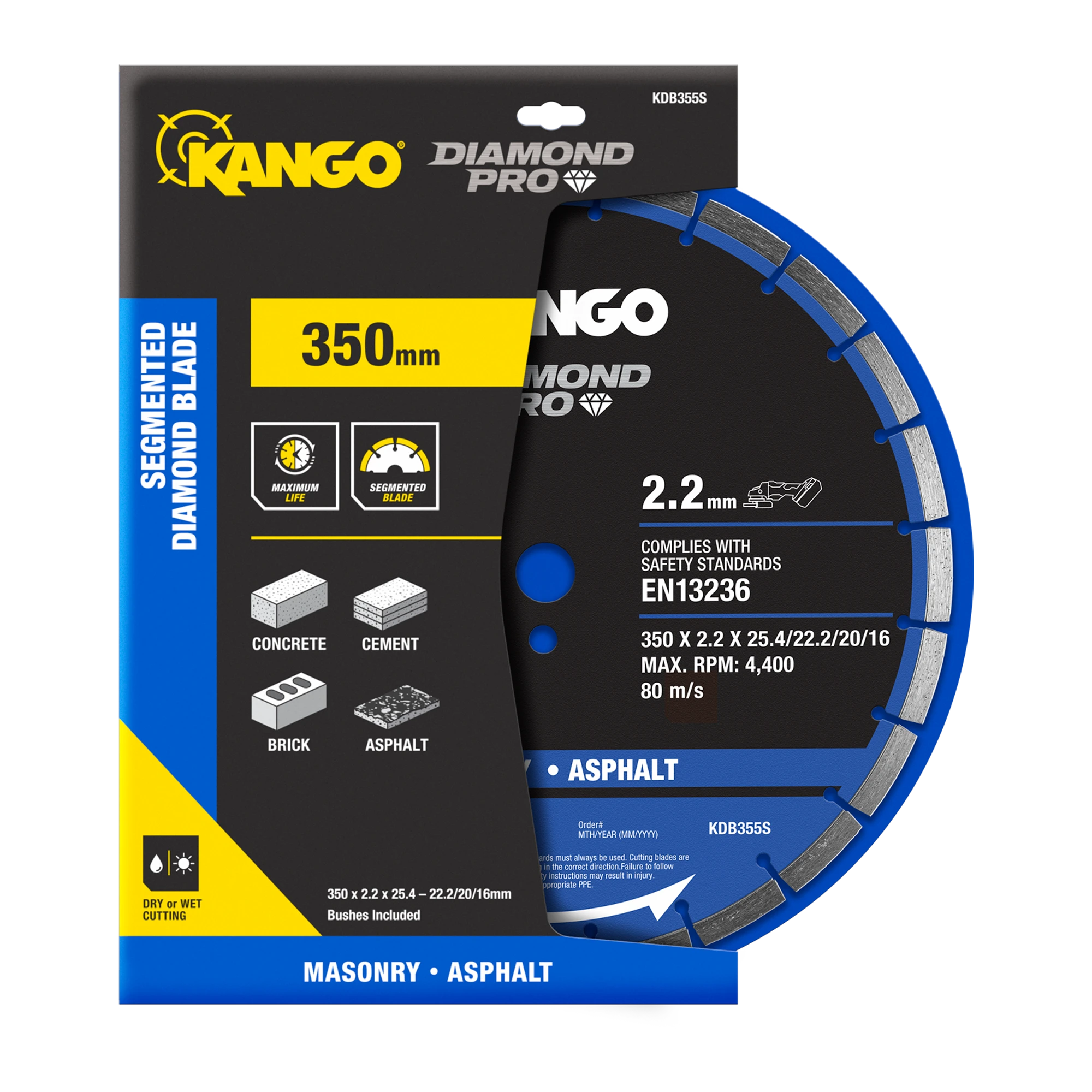 350mm Segmented Diamond Saw Blade
