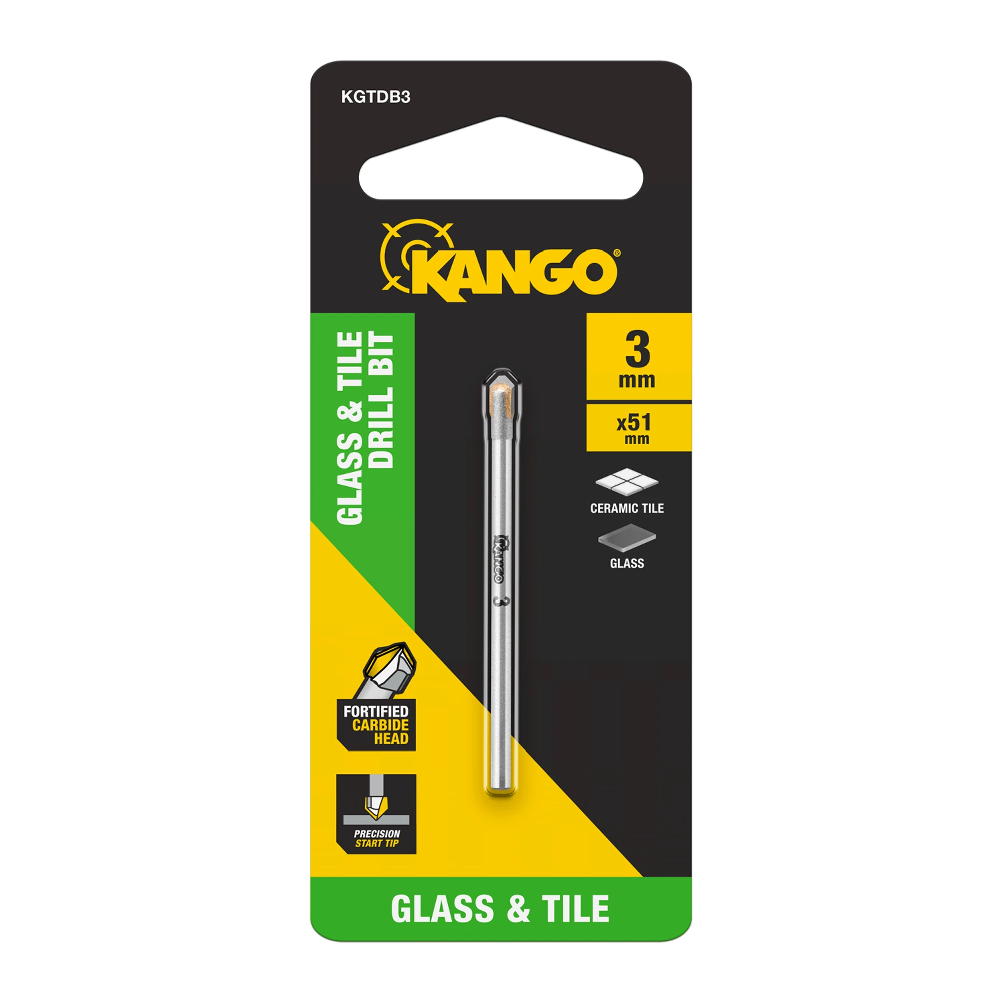 3mm Glass & Tile Bit